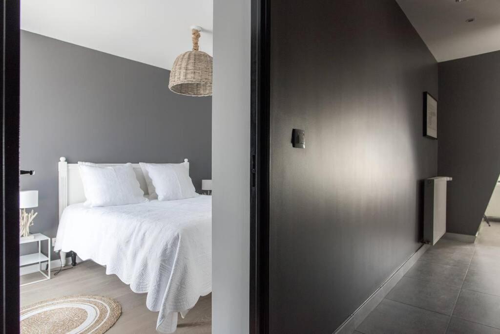 Appartement 4 étoiles vue mer et bord de plage Chez Odette Saint-Malo Esterno foto