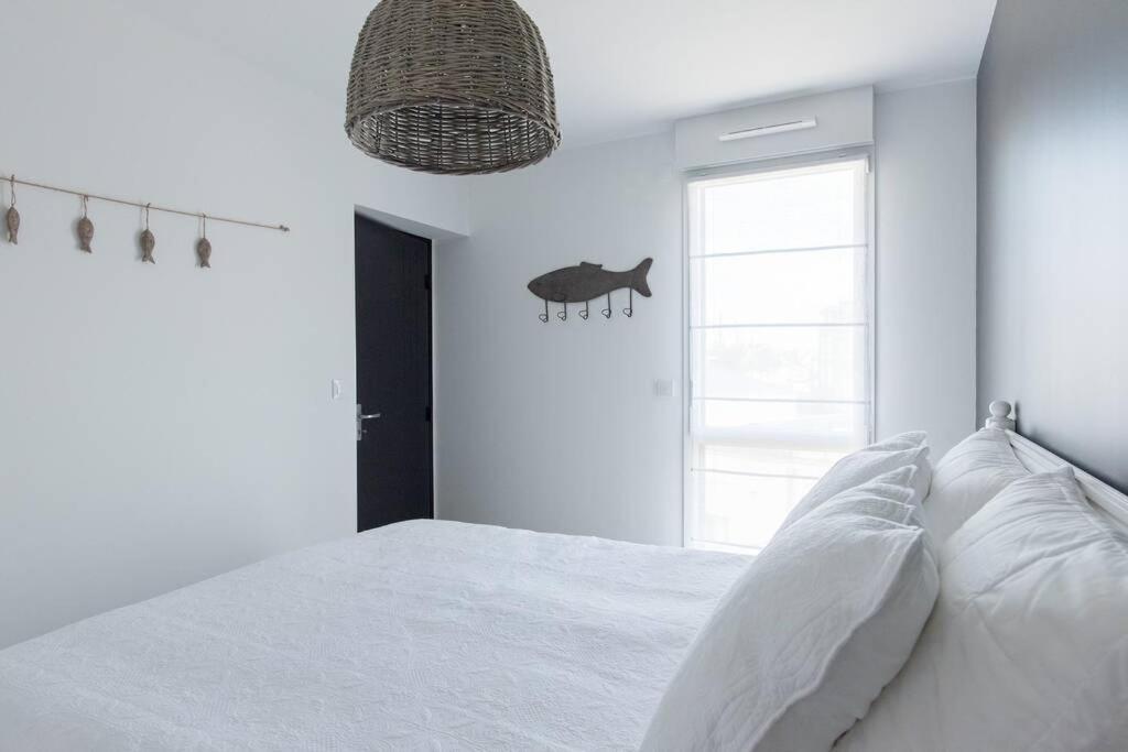 Appartement 4 étoiles vue mer et bord de plage Chez Odette Saint-Malo Esterno foto